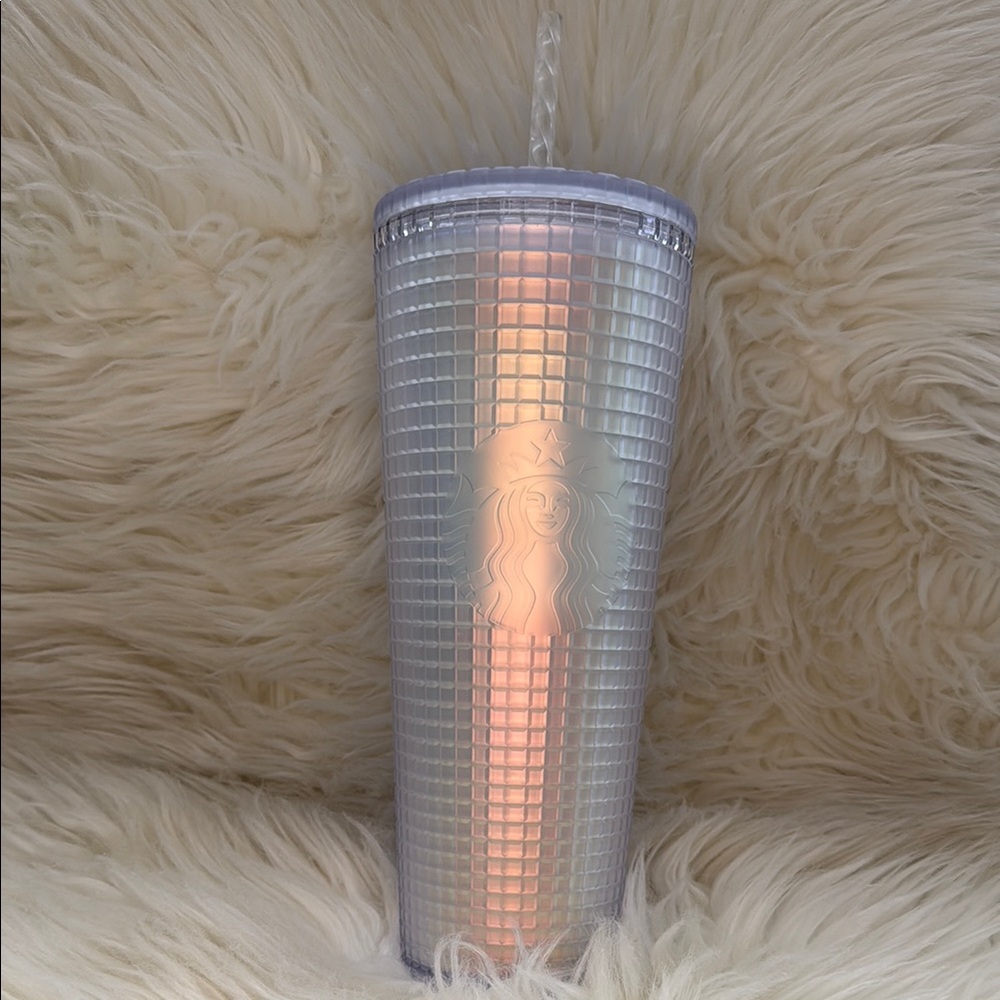 Starbucks Iridescent Tumbler with Straw

Never used